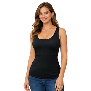 SPANX Black Shapewear Tank Top Sculpting Bodysuit Small